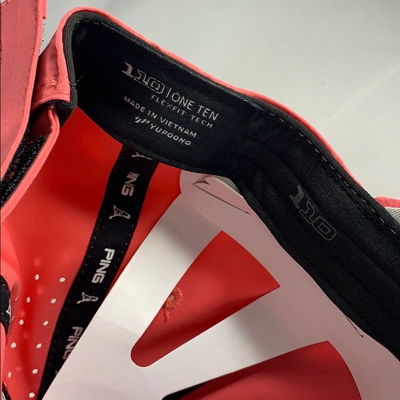 NWOT PING Women’s Golf Hat salmon - Picture 5 of 6